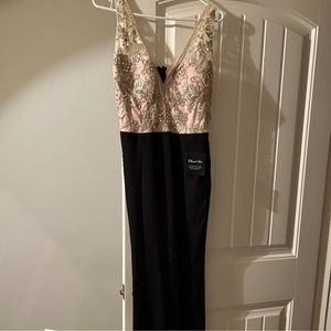 Black formal dress